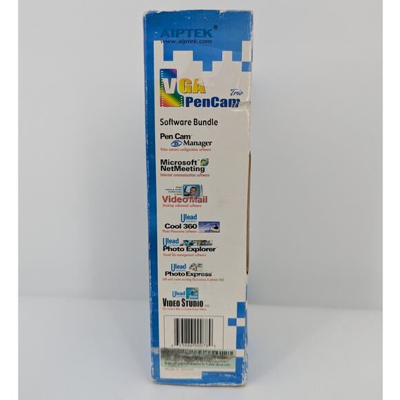 Aiptek VGA PenCam Silver Mini Digital Camera W/Connection Cable & Software - Picture 4 of 7
